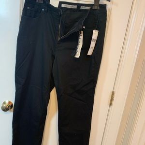 Jones New York. Jeans Black size 16
